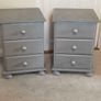 2 pine bedside lockers Image 3
