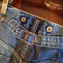 Vintage  Paint splattered  Denim Image 9