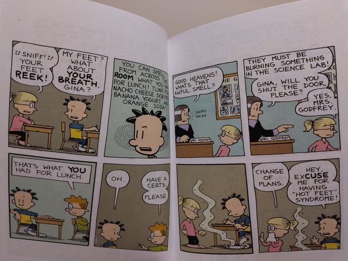 Big Nate, Makes the grade by lincoln peirce, colour edition