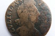 William Iii Half-penny 1695 Britannia