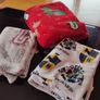 3 x Fleece Blankets Festive Christmas Harry Potter Hogwarts Image 2