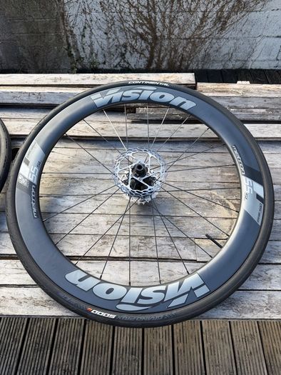 Vision Metron 55sl carbon wheelset