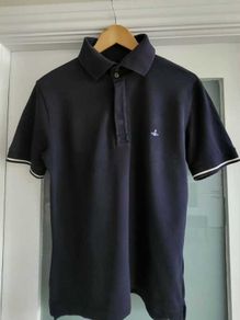 Vivienne Westwood navy polo shirt Sz S (Fit 10-12UK)