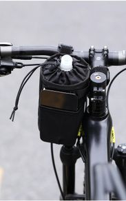 Bicycle Bag Cycling Water Bottle Carrier Pouch MTB Bike Insulated Kettle Bag Riding Handlebar Bag Bicycle
