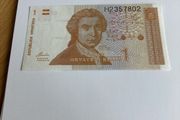 Croatia  1 Dinar Uncirculated Banknote