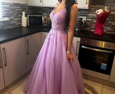 rosies closet lilac debs dress