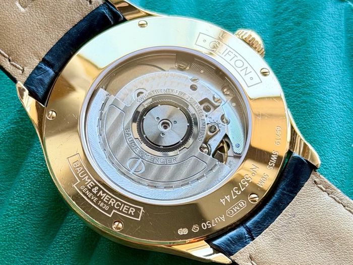 Baume & Mercier Clifton 18K Gold Watch