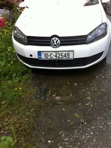 2010 Vw Golf, Bumper, Wing, Lights, & Grill.