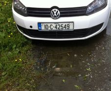 2010 Vw Golf, Bumper, Wing, Lights, & Grill.