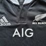 Adidas AIG All blacks Home Jersey Mens Medium M Image 2