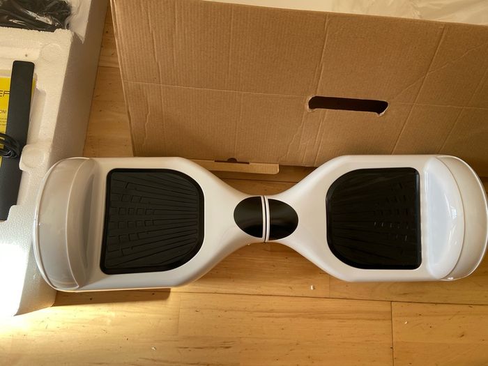 Master hoverboard street board White