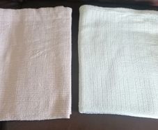 2 Cellular Baby Blankets