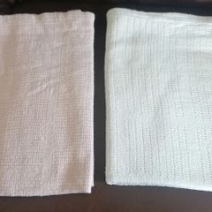 2 Cellular Baby Blankets