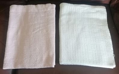 2 Cellular Baby Blankets