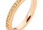 Folli Follie Crystal Rose Gold Ring