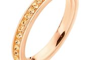 Folli Follie Crystal Rose Gold Ring