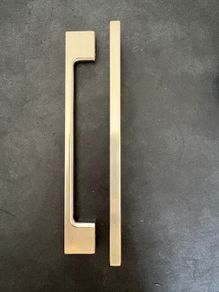 Kitchen cabinet handles - stainless steel