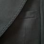 vintage male  jacket black and trousers 70's Image 6