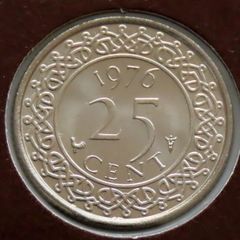Suriname 1976 Coin Stamp cover BUNC