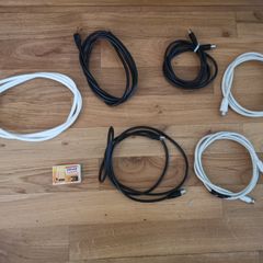 Assortment of coax cables