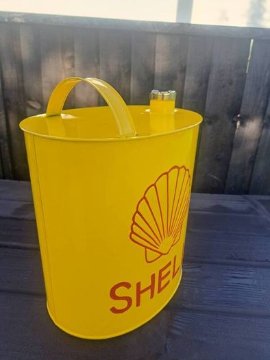 shell oil can