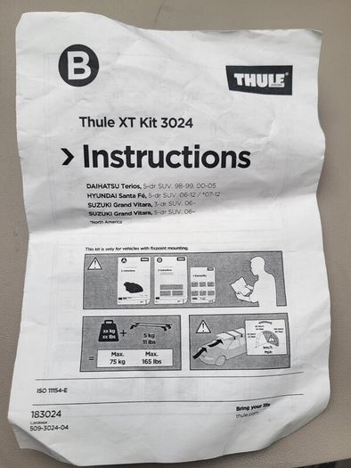 Thule 753/3024 footpack