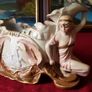Circa 1897-1906 Collector's Piece Antique Ernst Wahliss Depose EW Turn Wien Large Porcelain Centerpiece Vase / Jardiniere Made In Austria Image 5