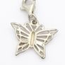 Sterling Silver Butterfly Clip Charm Image 3