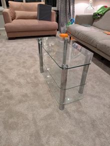 TV stand glass - good condition
