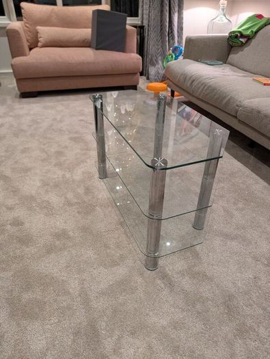 TV stand glass - good condition
