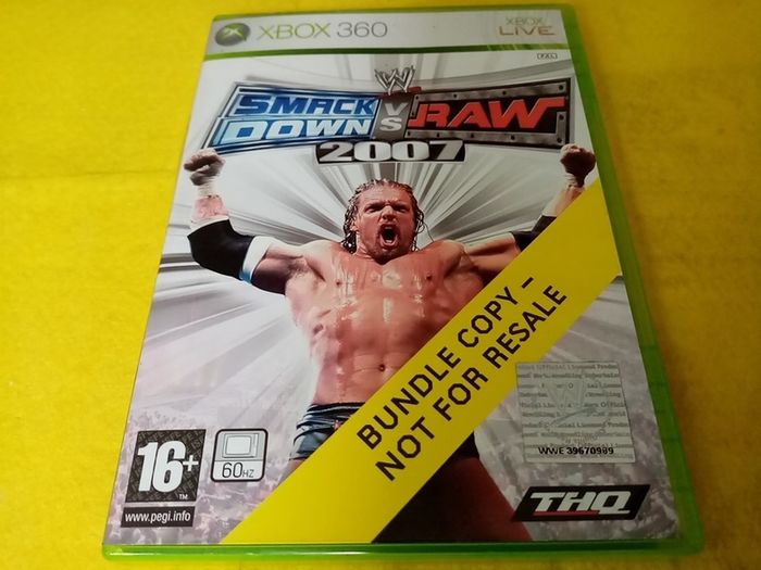 Smack Down VS Raw 2007 Xbox 360 Games Original