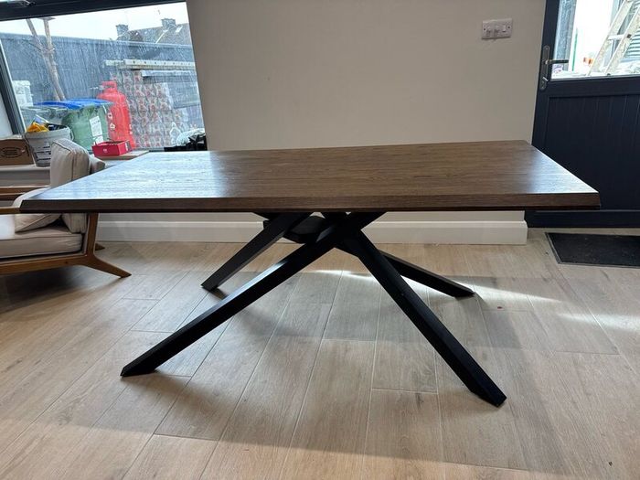 6ft wooden dining table