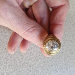 9ct gold college ring
