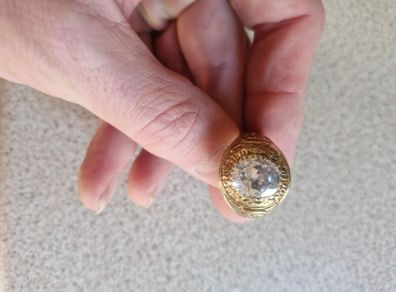 9ct gold college ring