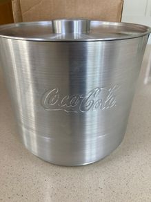 Coca Cola Ice Bucket New Aluminium