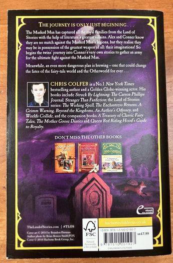 The Land Of Stories, Book 5, An Author's Odyssey by Chris Colfer