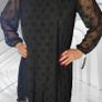 Beautiful Tulle Dress / Tunic Plisa Guccy Black Image 7