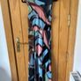River Island Twist Shoulder Midi Dress UK 12 Image 5