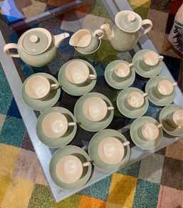Wedgwood Winter Green Tea and Coffee Service
