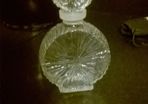 Elaborate Old Glass Bottle