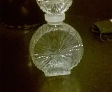 Elaborate Old Glass Bottle