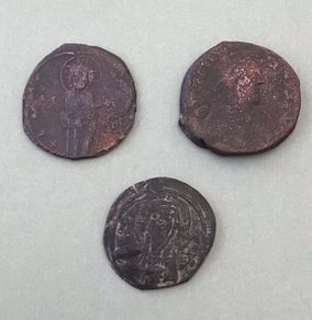 Byzantine Follis X3