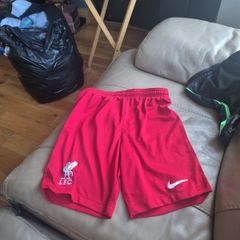 kids liverpool shorts size M