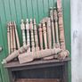 Various antique legs etc Image 4