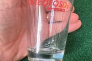 Chemist shop Osteofosd's drinking  Glass