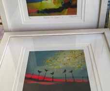 SET OF 2 FRAMED The artwork appears to be a limited edition print 1- Before the Storm II. 2- Evening by the Birch Tree.