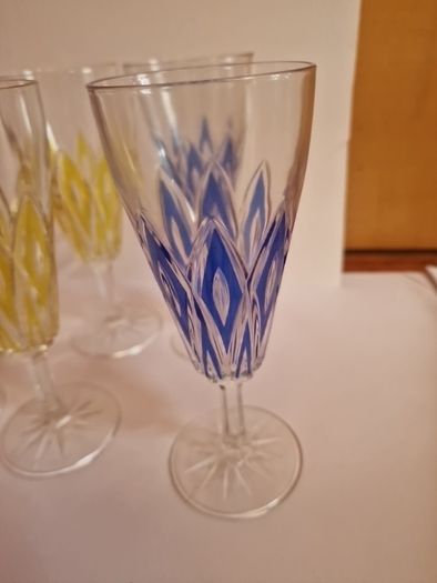 Vintage Mid Century VMC Reims "lHarlequin Champagne