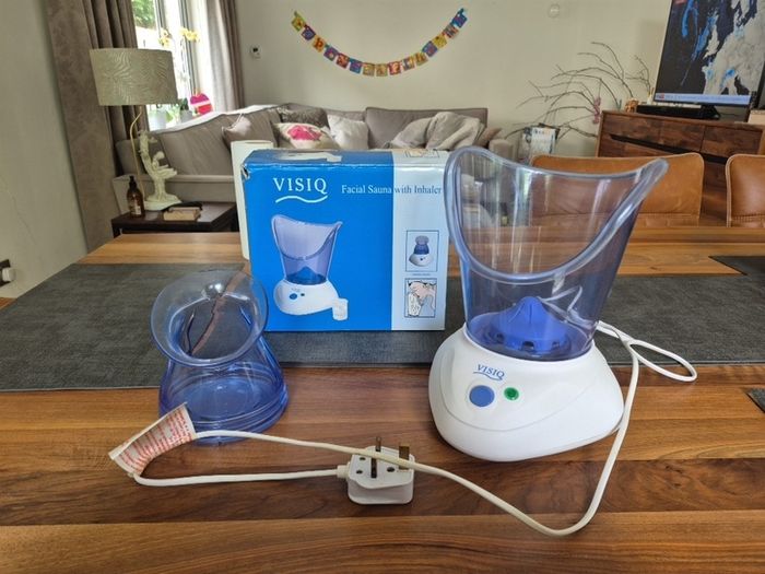 Visiq Facial steamer sauna with inhaler