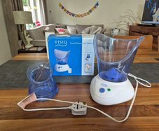 Visiq Facial steamer sauna with inhaler