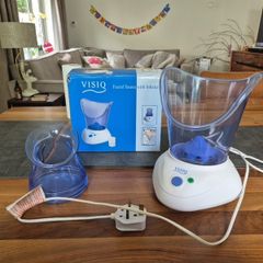 Visiq Facial steamer sauna with inhaler